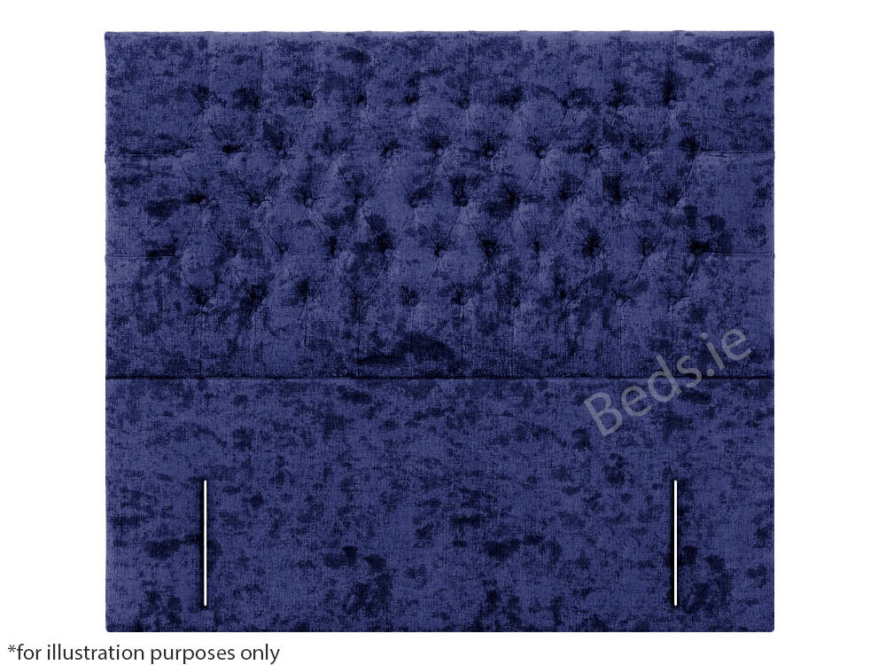 Apollo 4ft6 New York Headboard – Glitz Navy