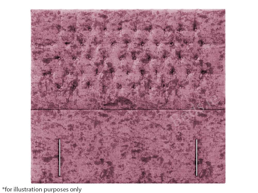 Apollo 5ft New York Headboard – Glitz Pink