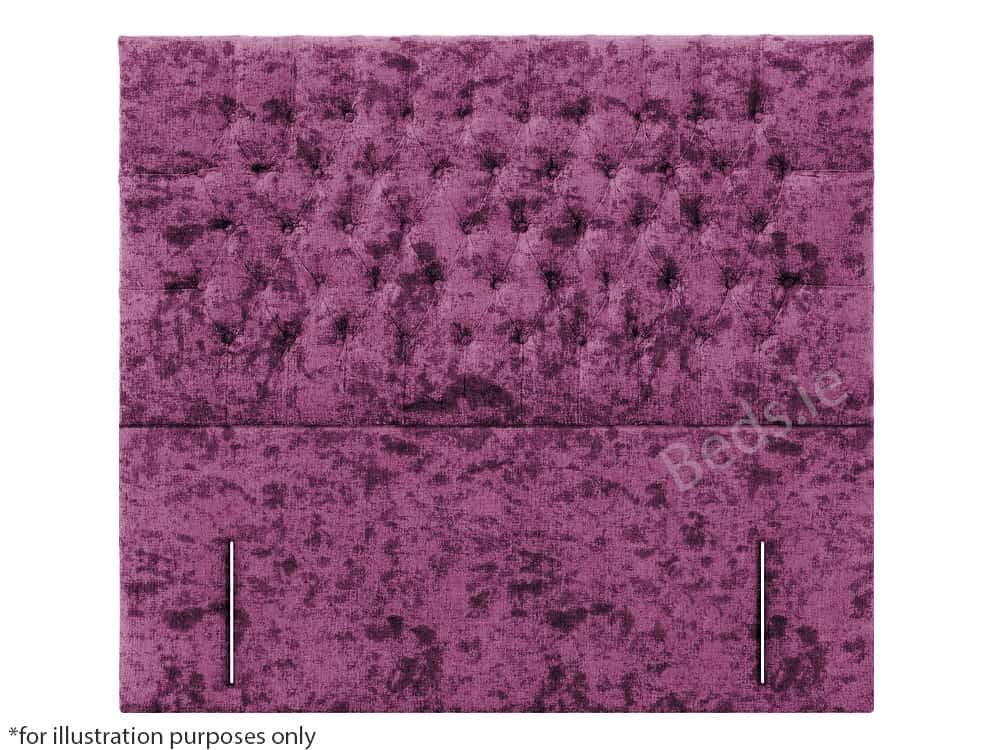 Apollo 5ft New York Headboard – Glitz Purple