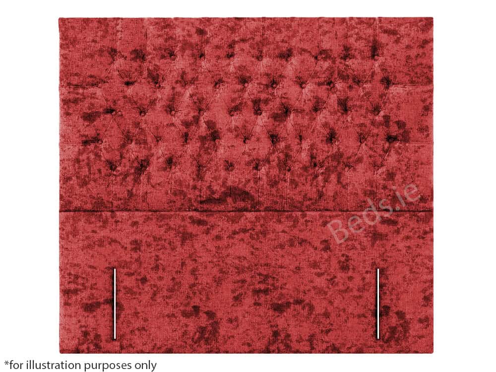 Apollo 5ft New York Headboard – Glitz Red