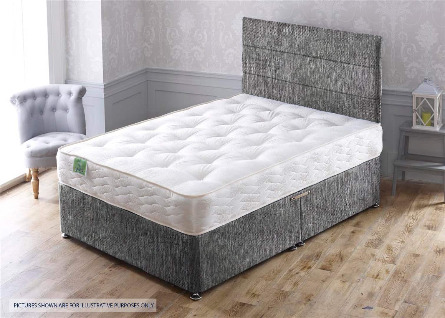 Apollo 6ft Nike Bed - House Grey