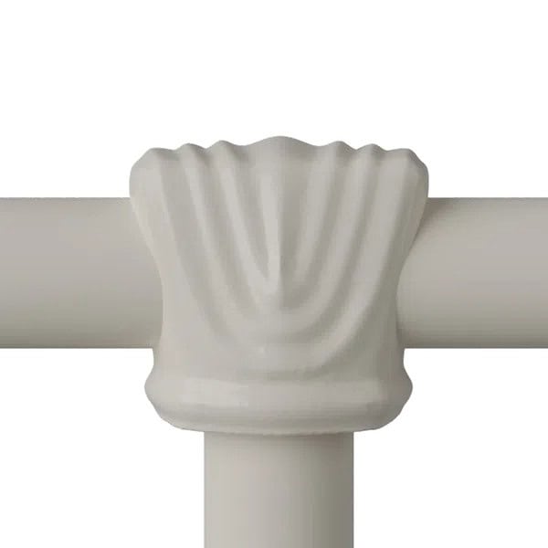 4ft6 Waldo Ivory Bedframe - Image 2