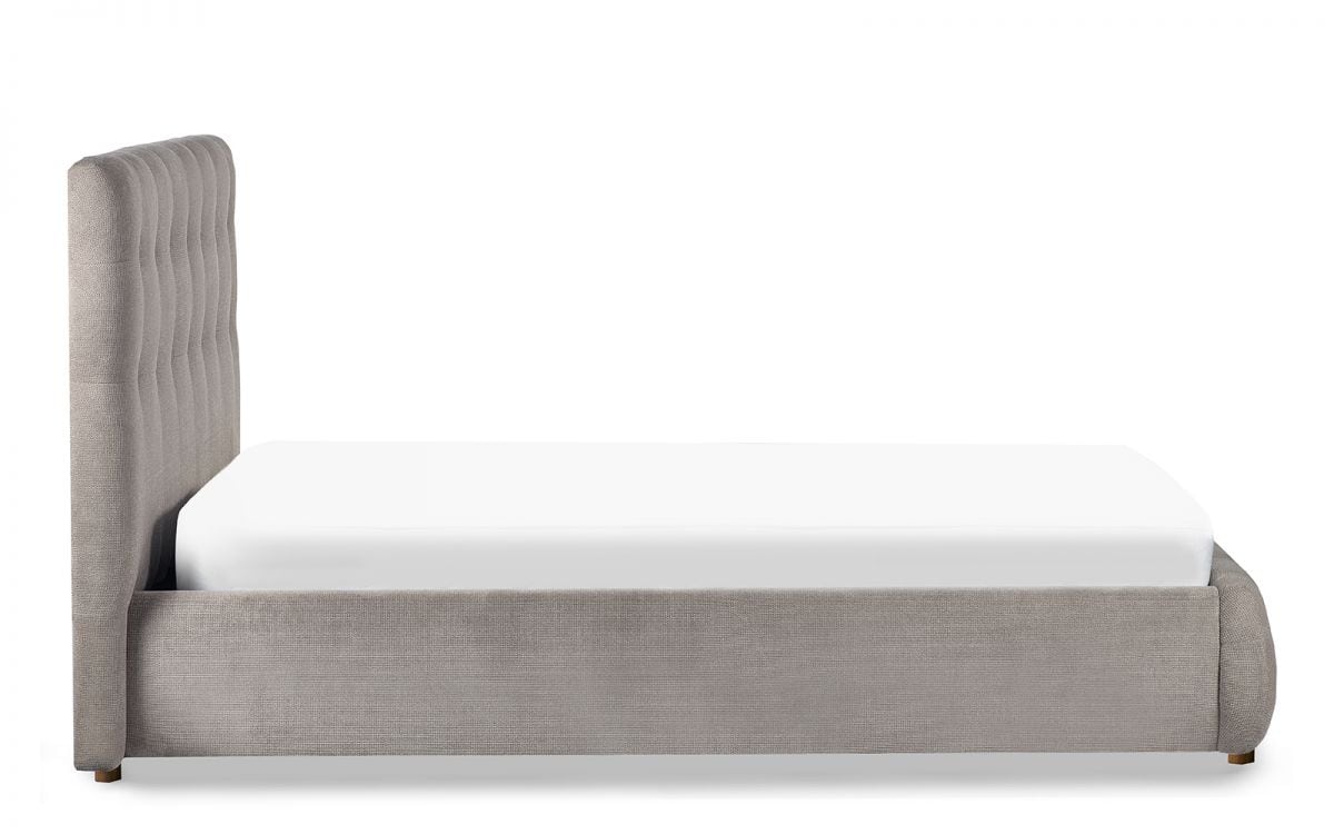 Orla 4ft6 Bedframe - Light Taupe - Image 7