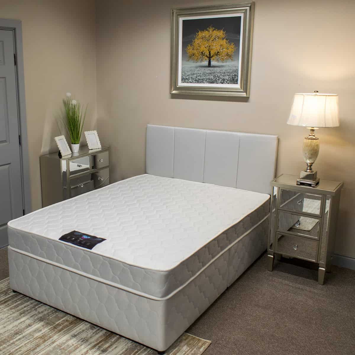 5ft Opal 2 Drawer Divan Bed