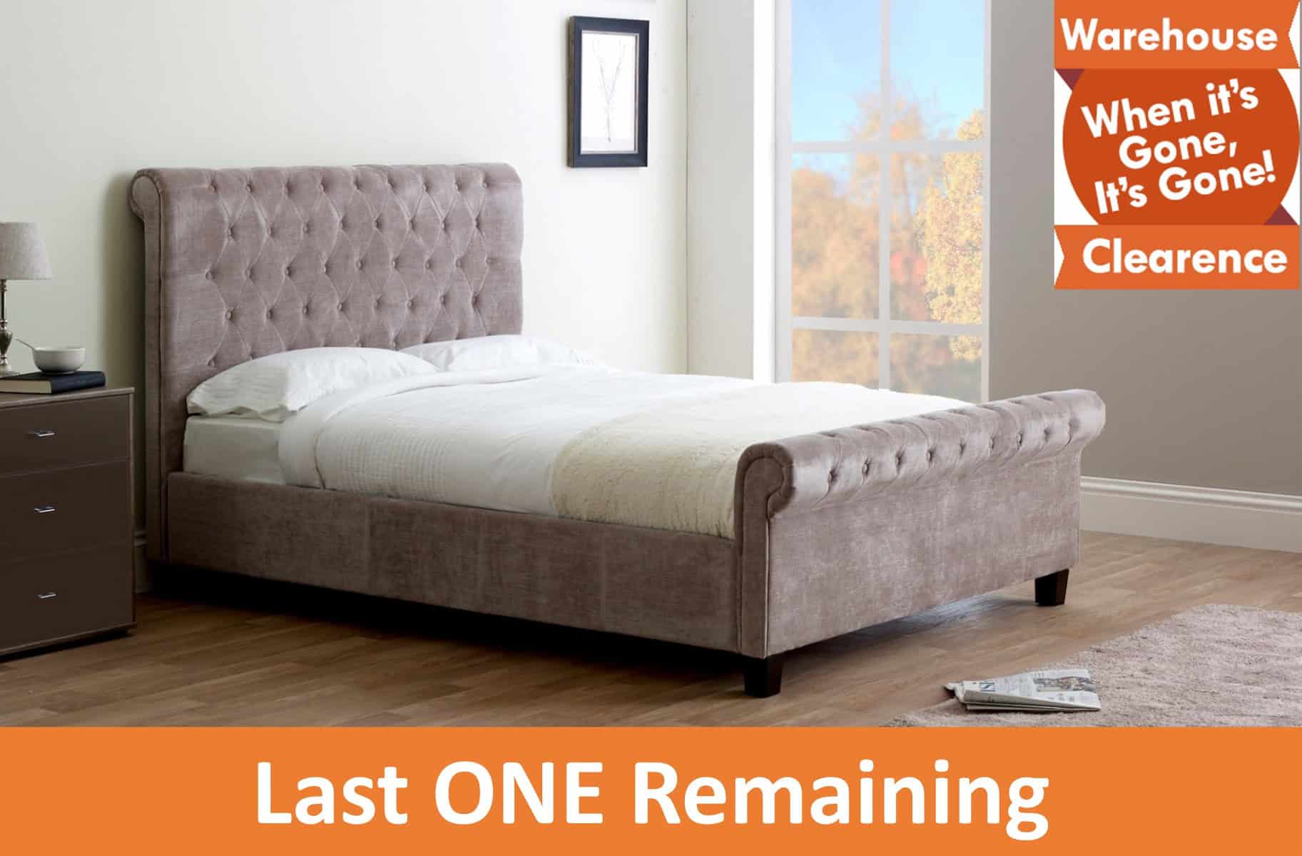 Limelight Orbit 6ft Bedframe - Mink - Image 6