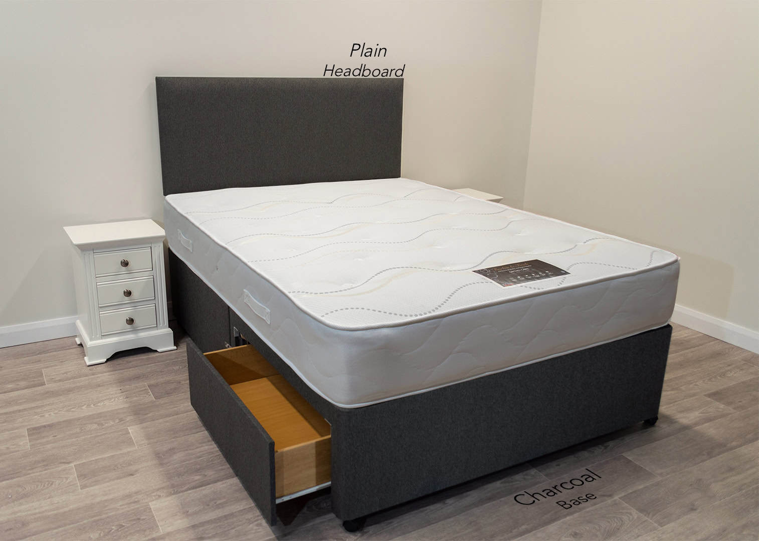5ft Orthocare Mattress with 2 FREE Drawers Base & Headboard