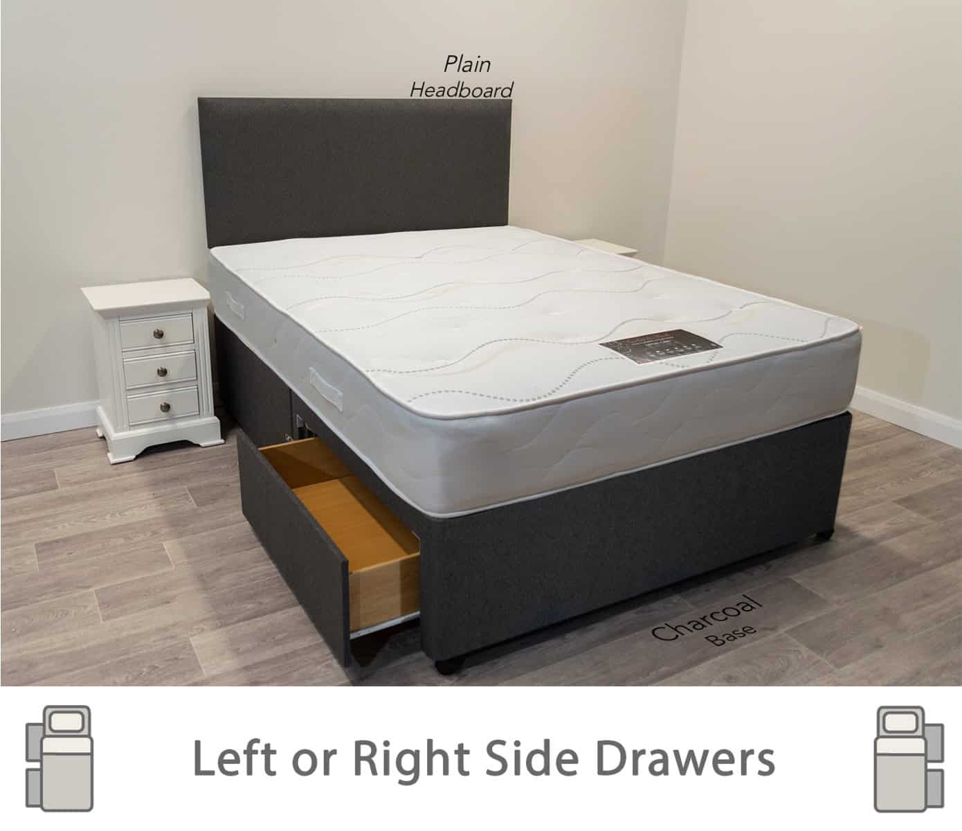 3ft Orthocare Mattress with 2 FREE Drawers Base & Headboard - Image 4