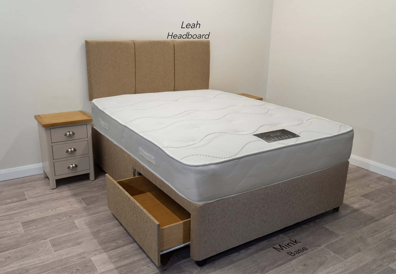 4ft Orthocare Mattress with 2 FREE Drawers Base & Headboard - Image 3