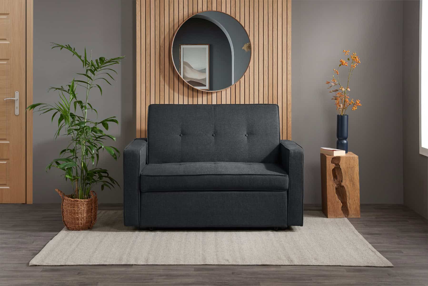 Otto Sofa Bed - Grey - Image 10