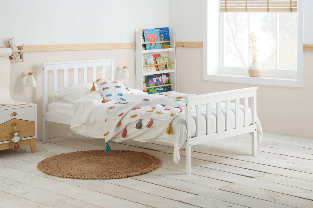 3ft Oxford Bedframe - White