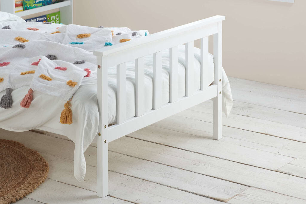 3ft Oxford Bedframe - White - Image 3