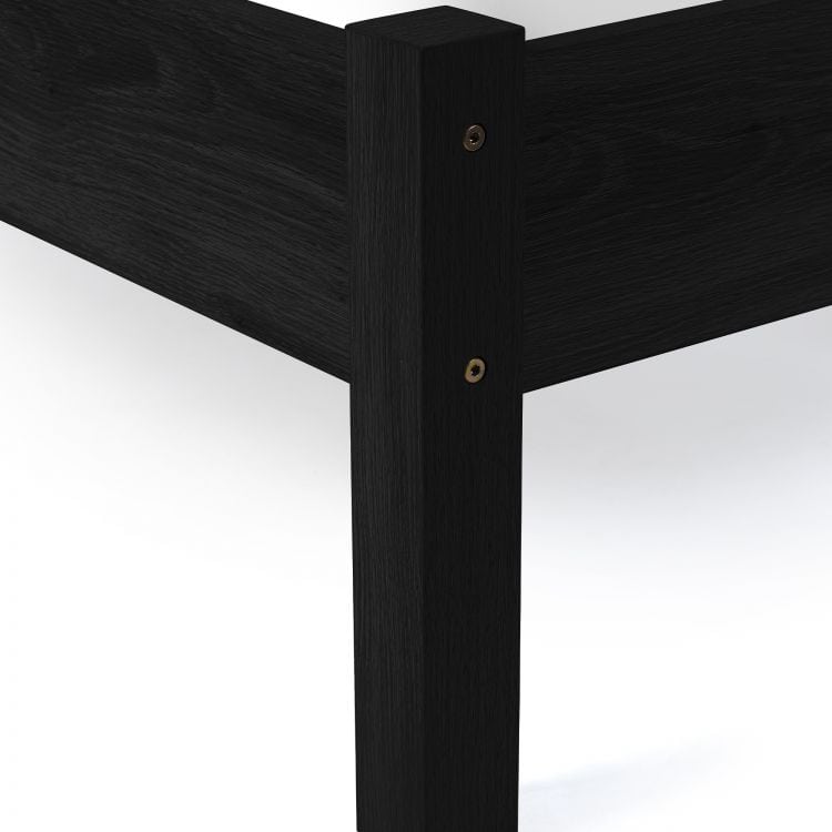 Corbridge 5ft Rattan Bedframe - Black - Image 7