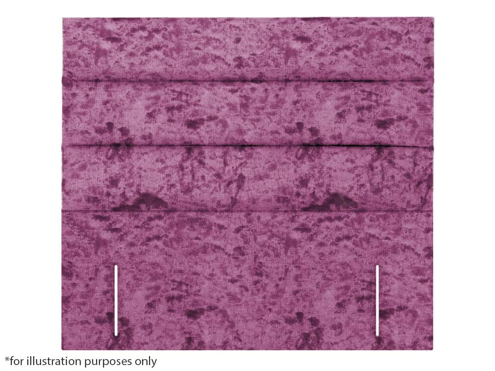 Apollo 4ft6 Paris Headboard – Glitz Purple