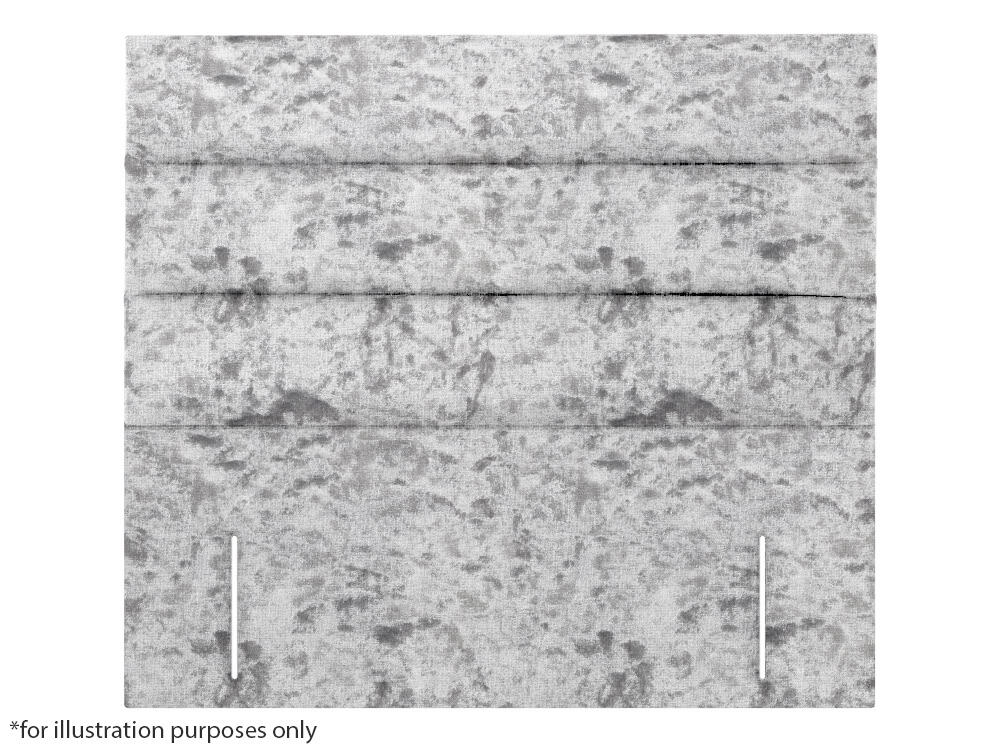 Apollo 4ft6 Paris Headboard – Glitz Silver