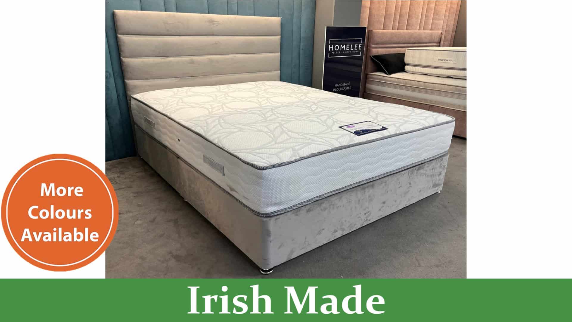 Homelee 4ft Spinal Pedic Elegance Mattress with 2 Drawer Divan Base - Image 4