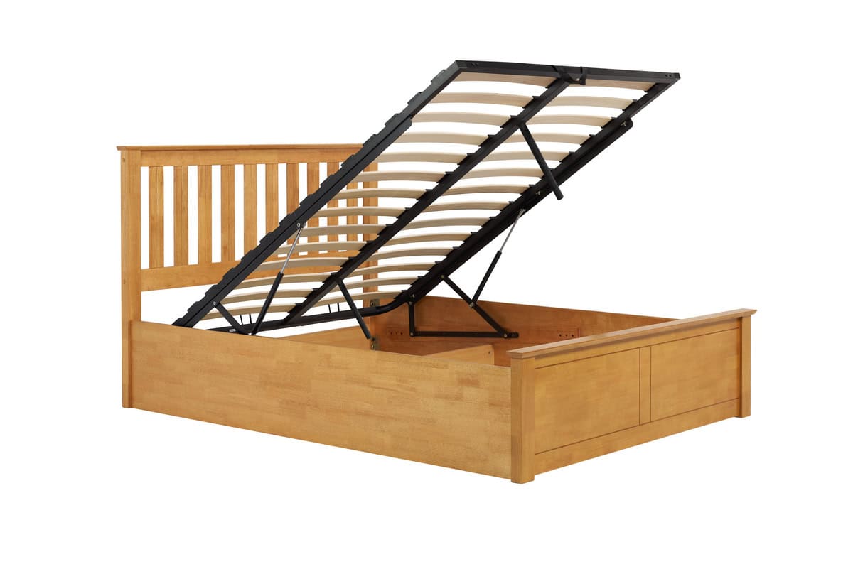 4ft Phoenix Ottoman - Oak - Image 7