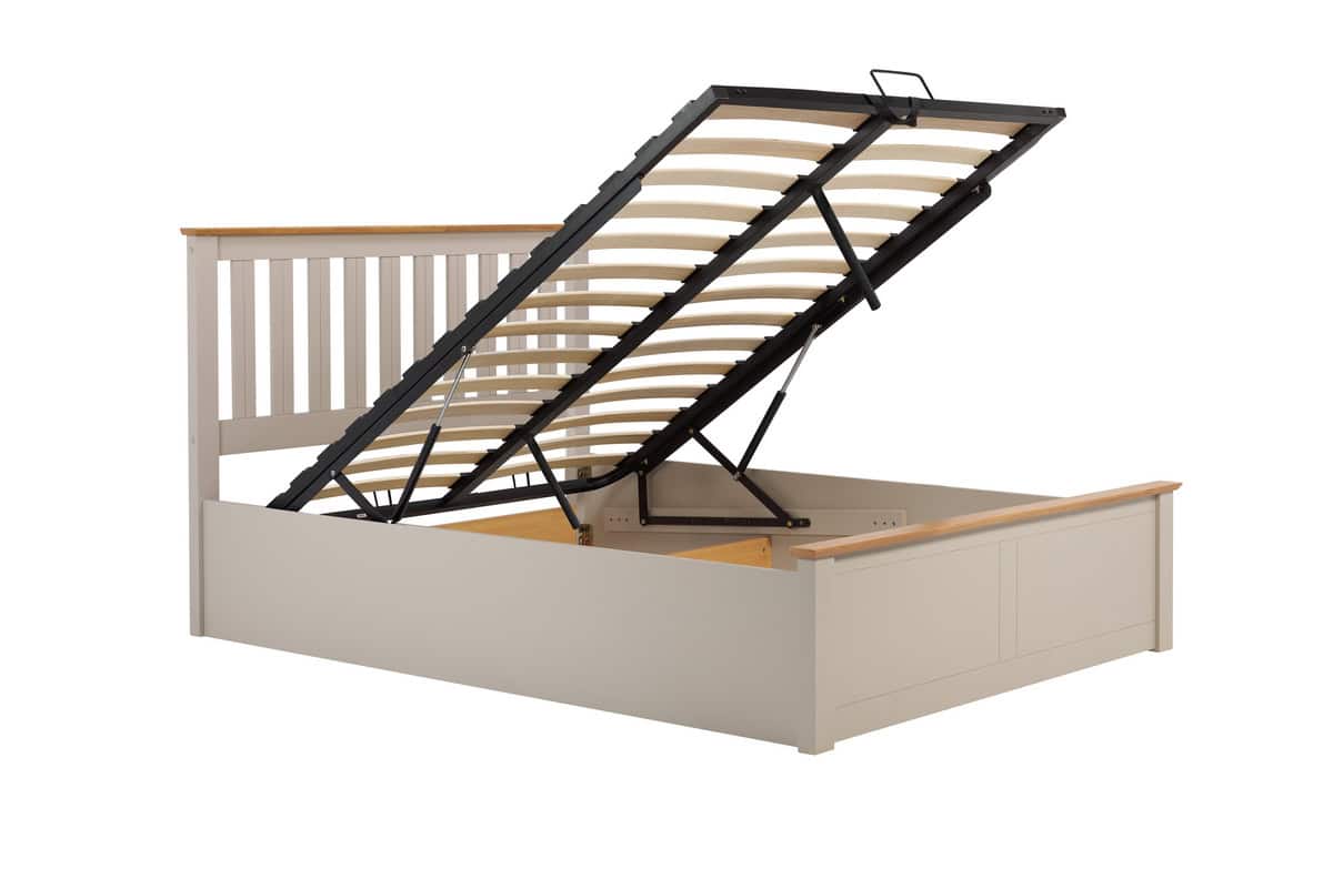 4ft Phoenix Ottoman - Pearl Grey - Image 7