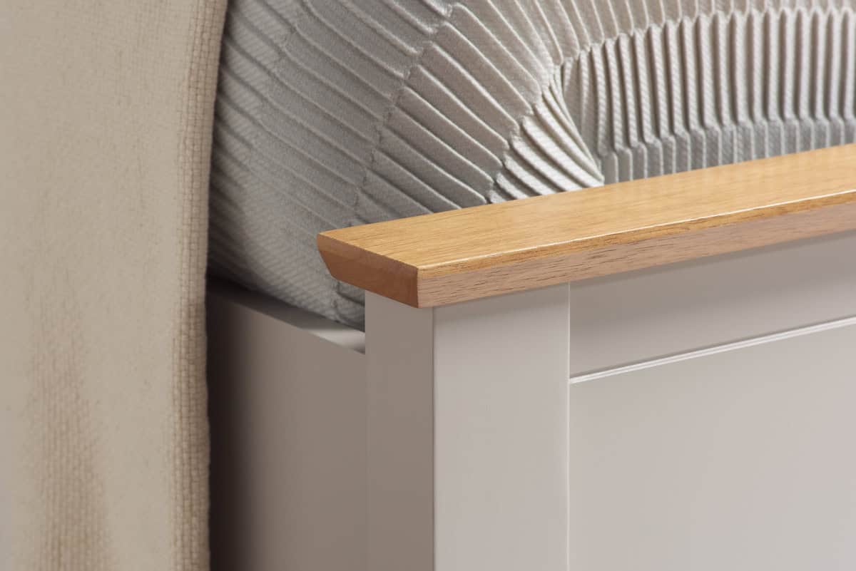 5ft Phoenix Ottoman - Pearl Grey - Image 5