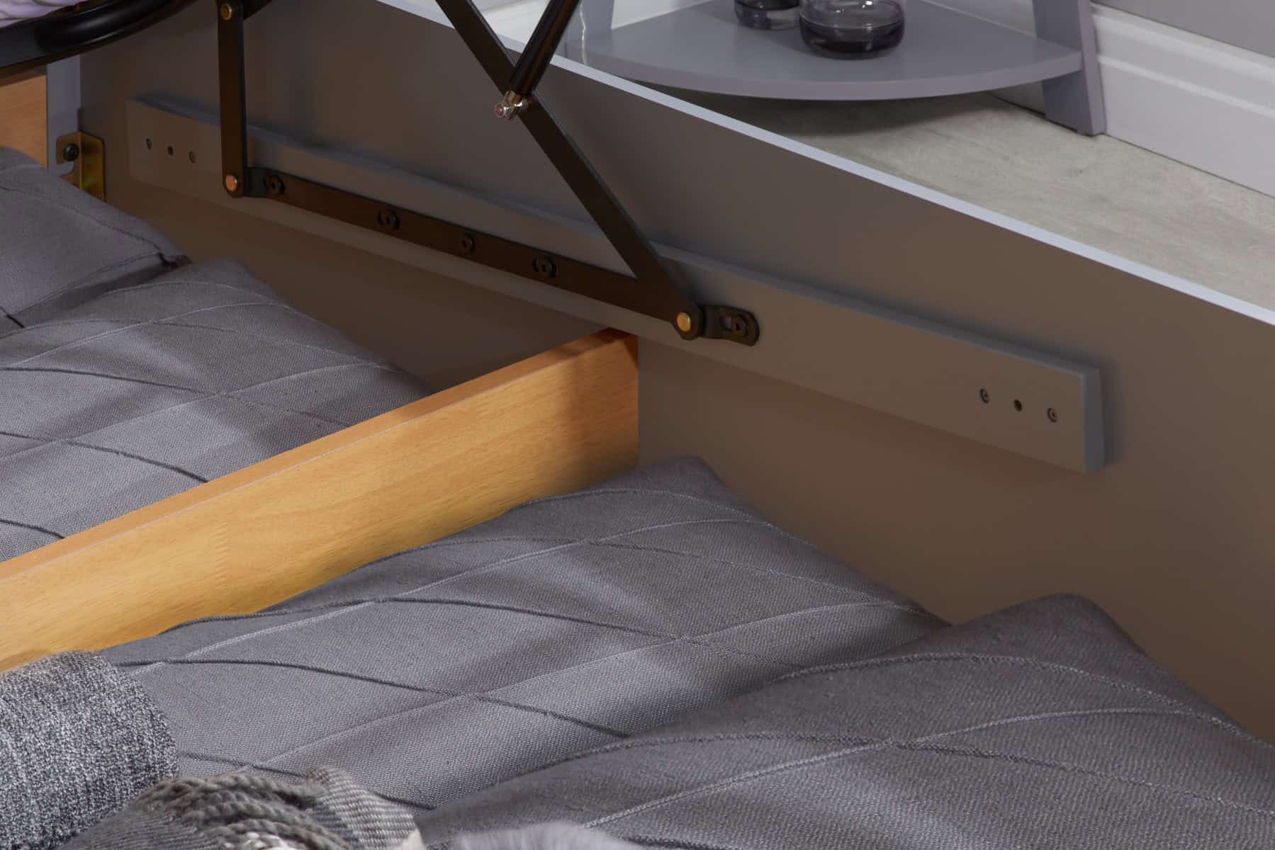 3ft Phoenix Ottoman - Stone Grey - Image 7