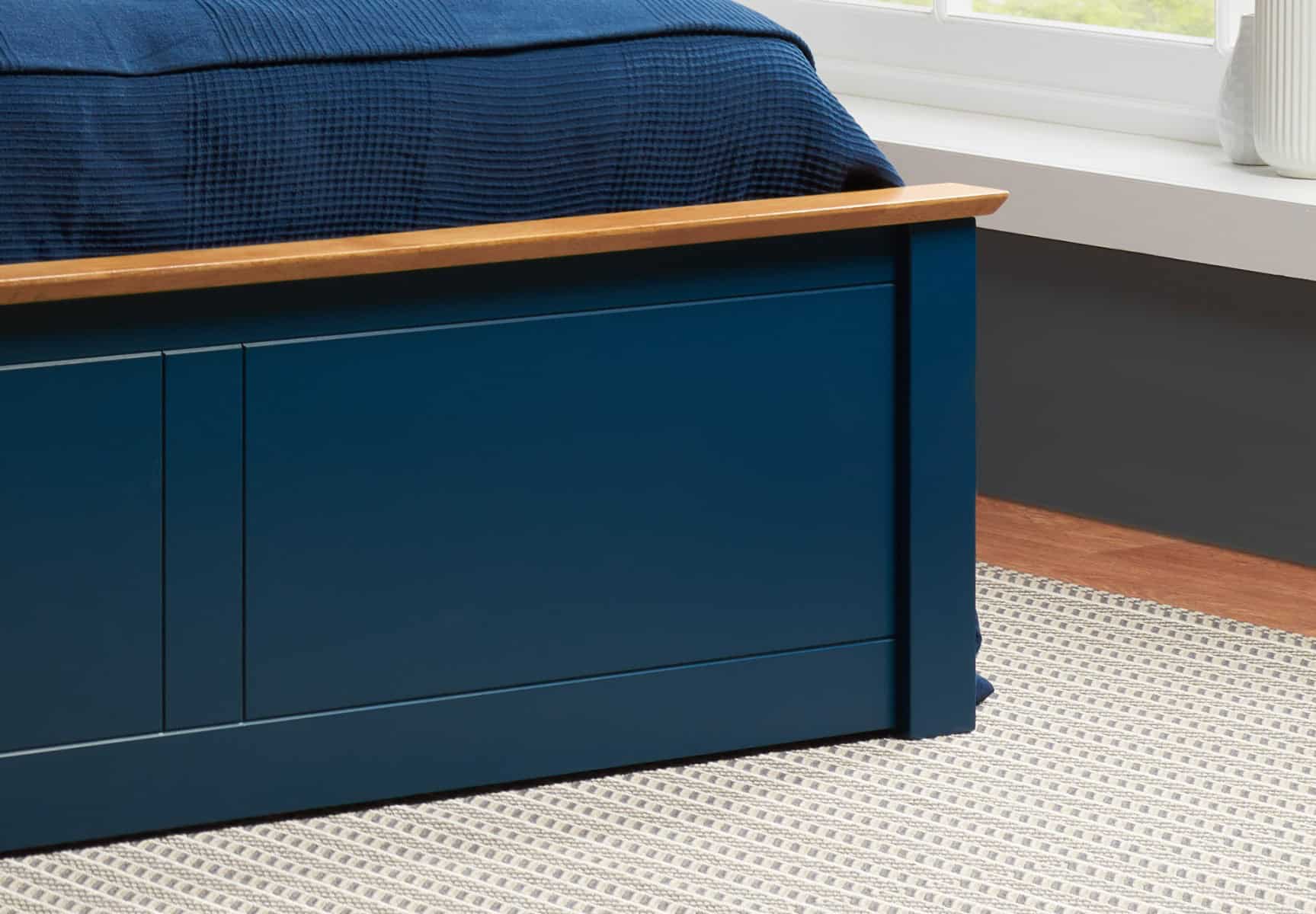 3ft Phoenix Ottoman - Navy - Image 6