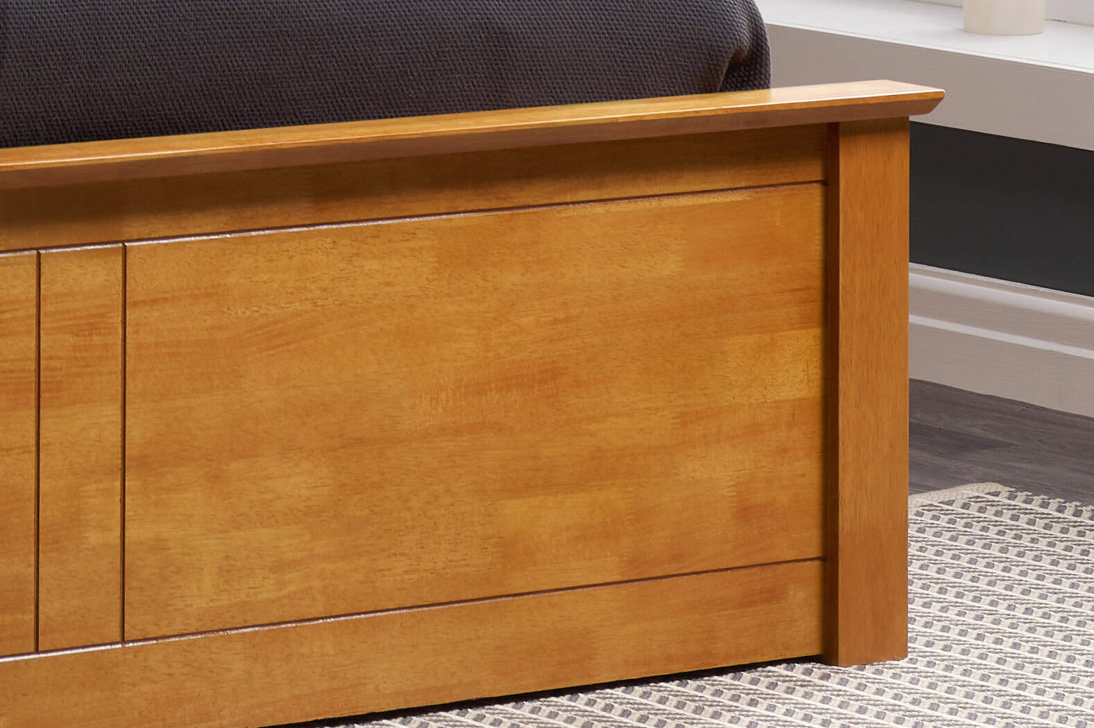 3ft Phoenix Ottoman - Oak - Image 6