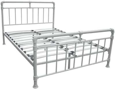 Pippa 4ft6 Contract Bedframe in White - Image 3