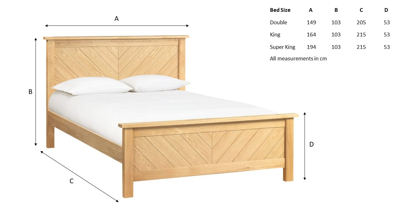 Limelight Kenji 4ft6 Bedframe - Light Oak - Image 7