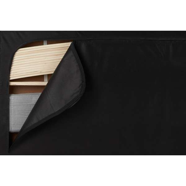 Plaza 5ft TV Bed - Grey Fabric - Image 7