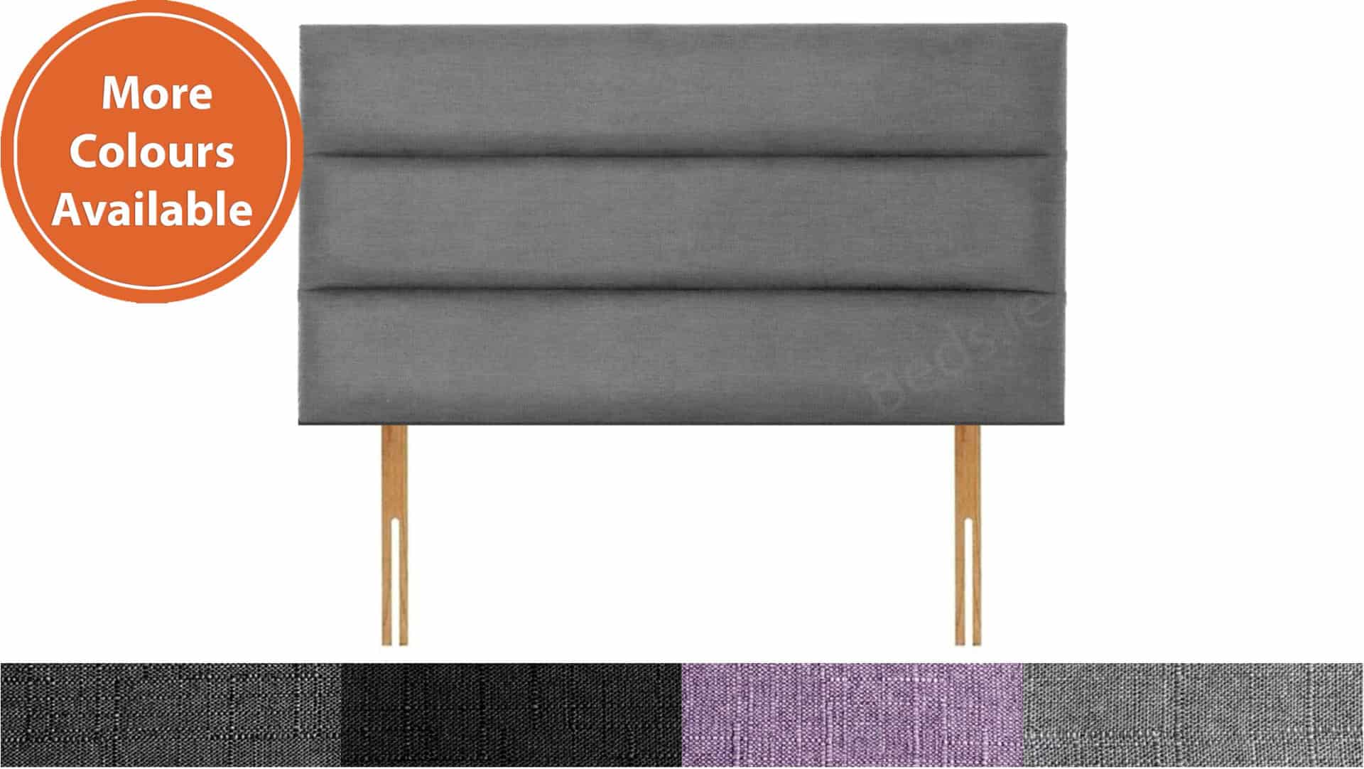 Apollo 2ft6 Plymouth Headboard in Azzure Fabric