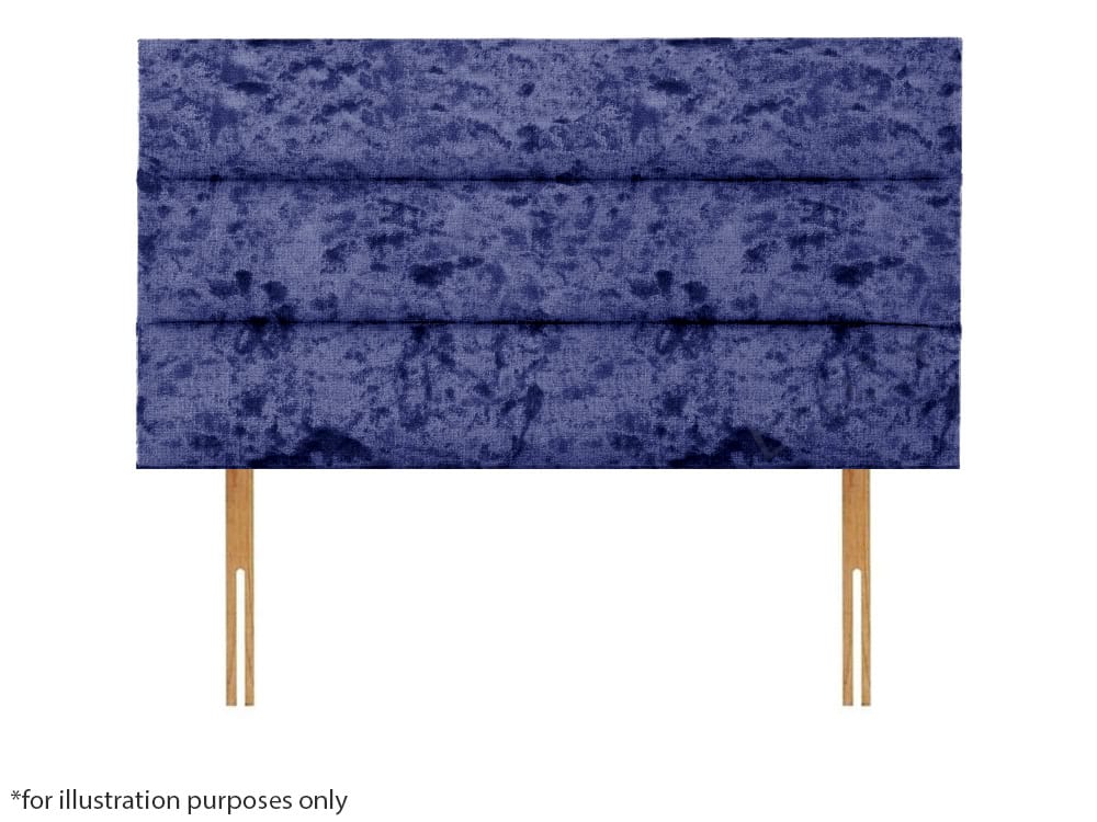 Apollo 4ft6 Plymouth Headboard – Glitz Navy