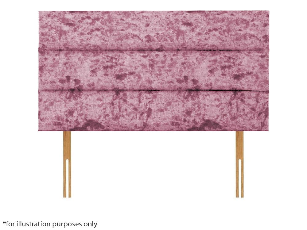 Apollo 4ft6 Plymouth Headboard – Glitz Pink