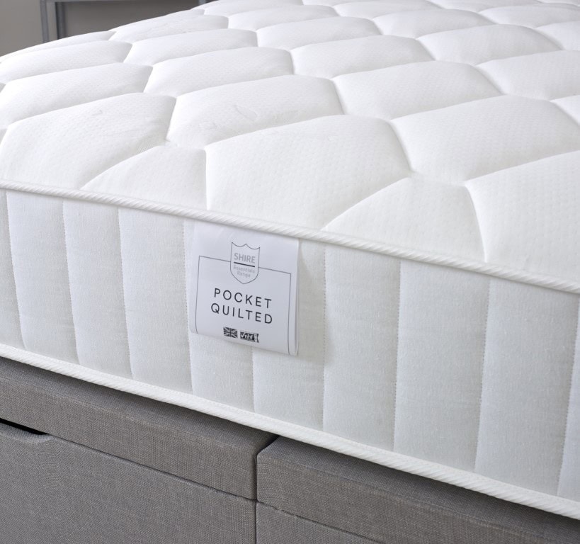 Shire 3ft Pocket Quilted 1000 Mattress - Image 2