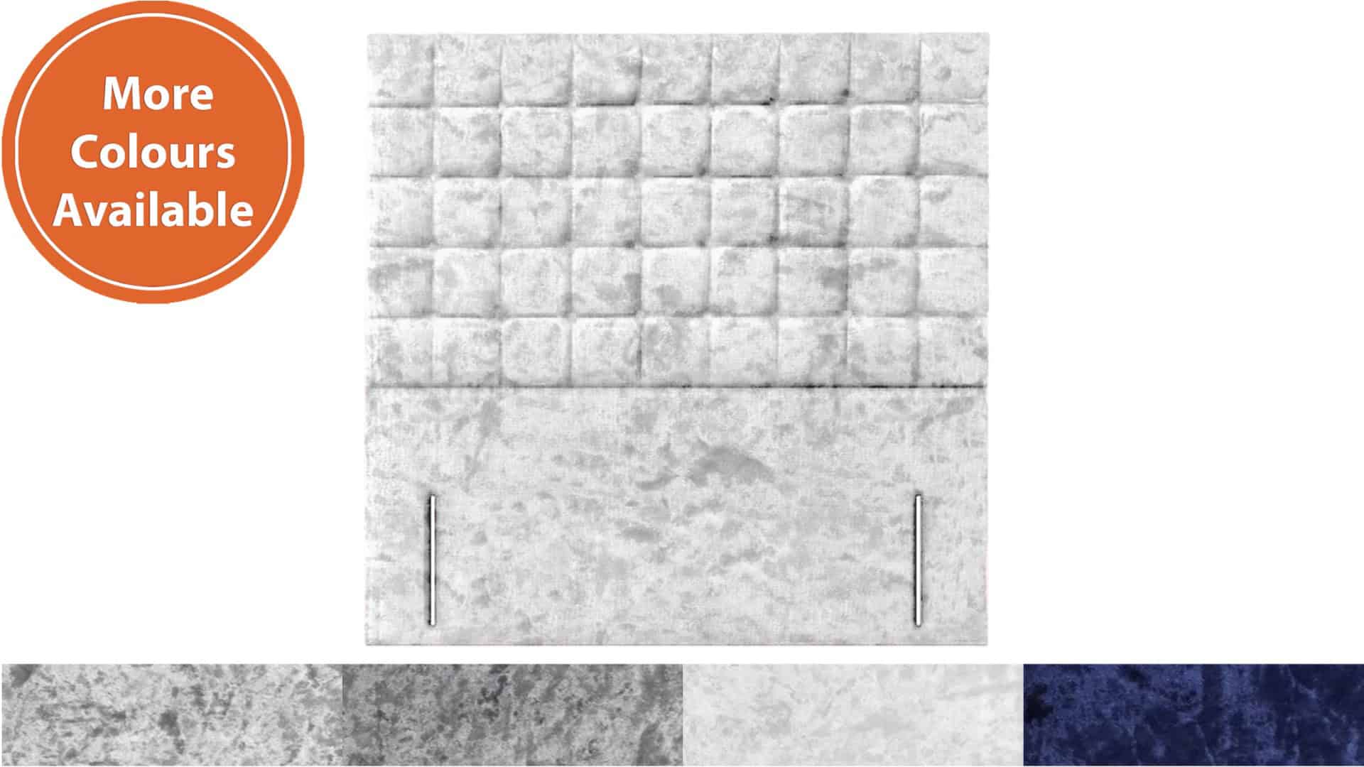 Apollo 4ft Prague Headboard in Glitz Fabric