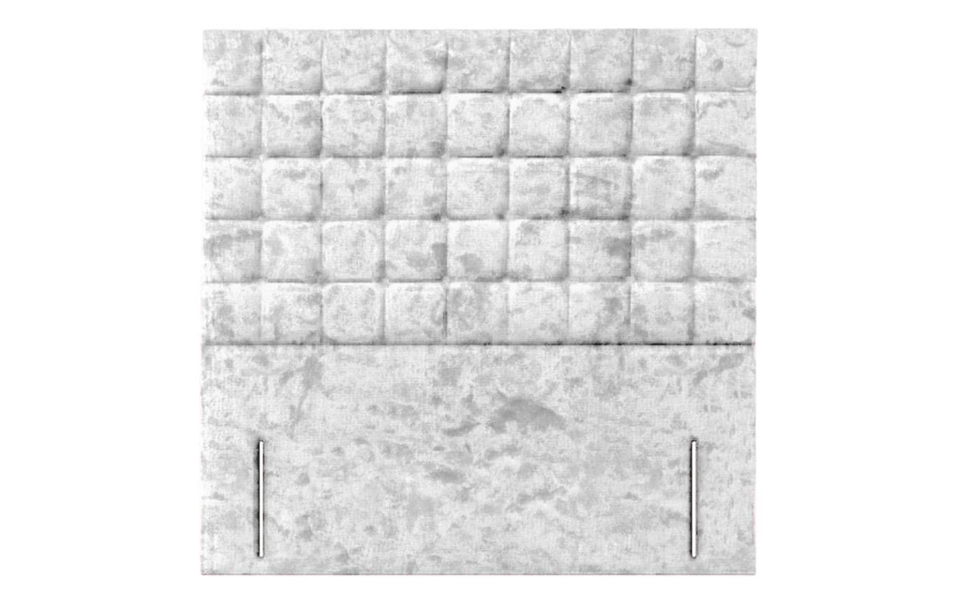 Apollo 4ft6 Prague Headboard in Glitz Fabric - Image 3