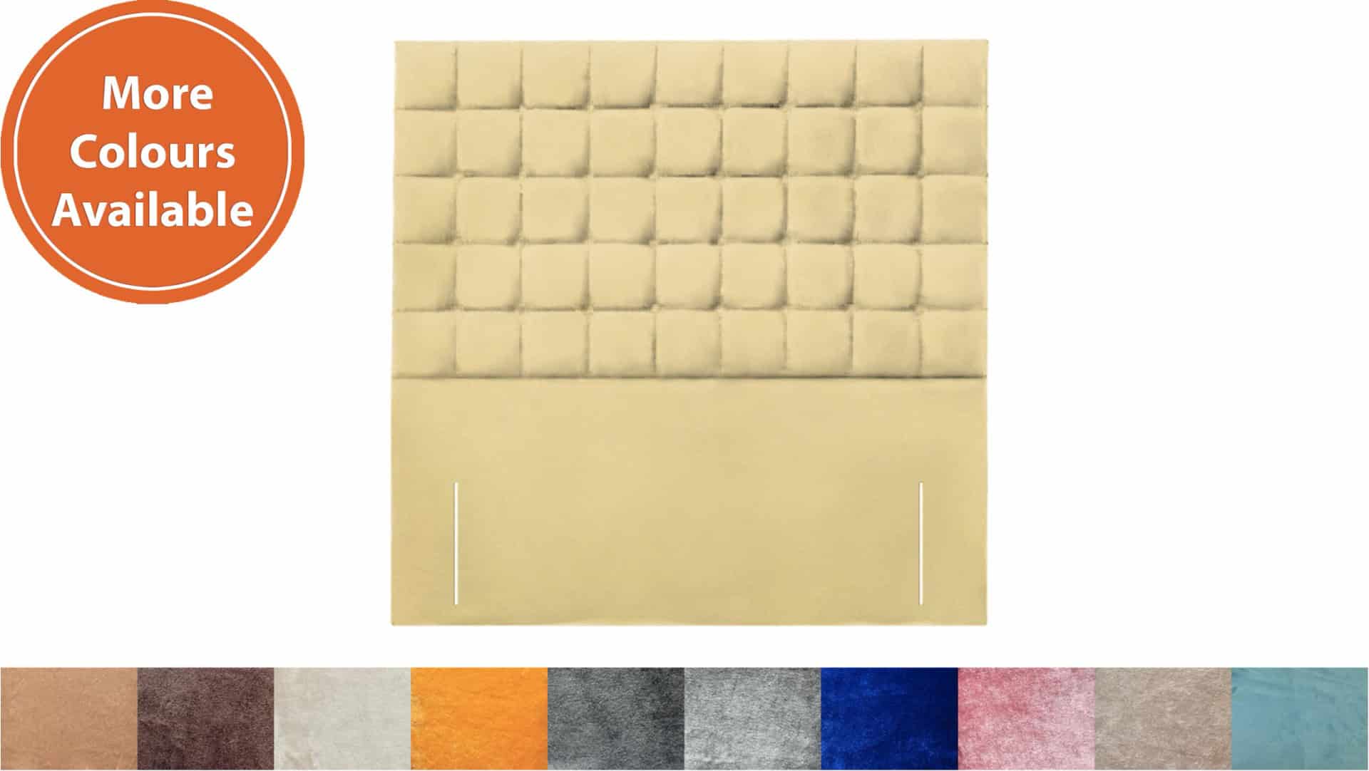 Apollo 4ft Prague Headboard in Velvet Fabric