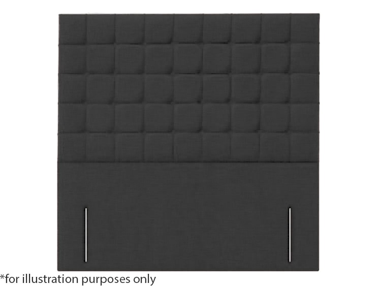 Apollo 3ft Prague Headboard – Azzure Dark Grey