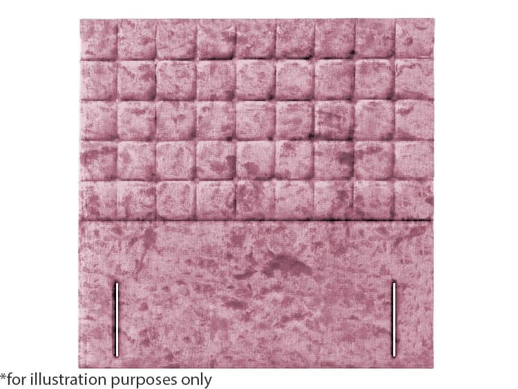 Apollo 4ft Prague Headboard – Glitz Pink
