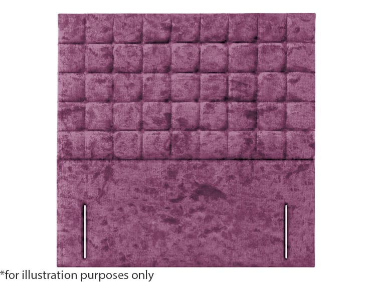 Apollo 4ft6 Prague Headboard – Glitz Purple