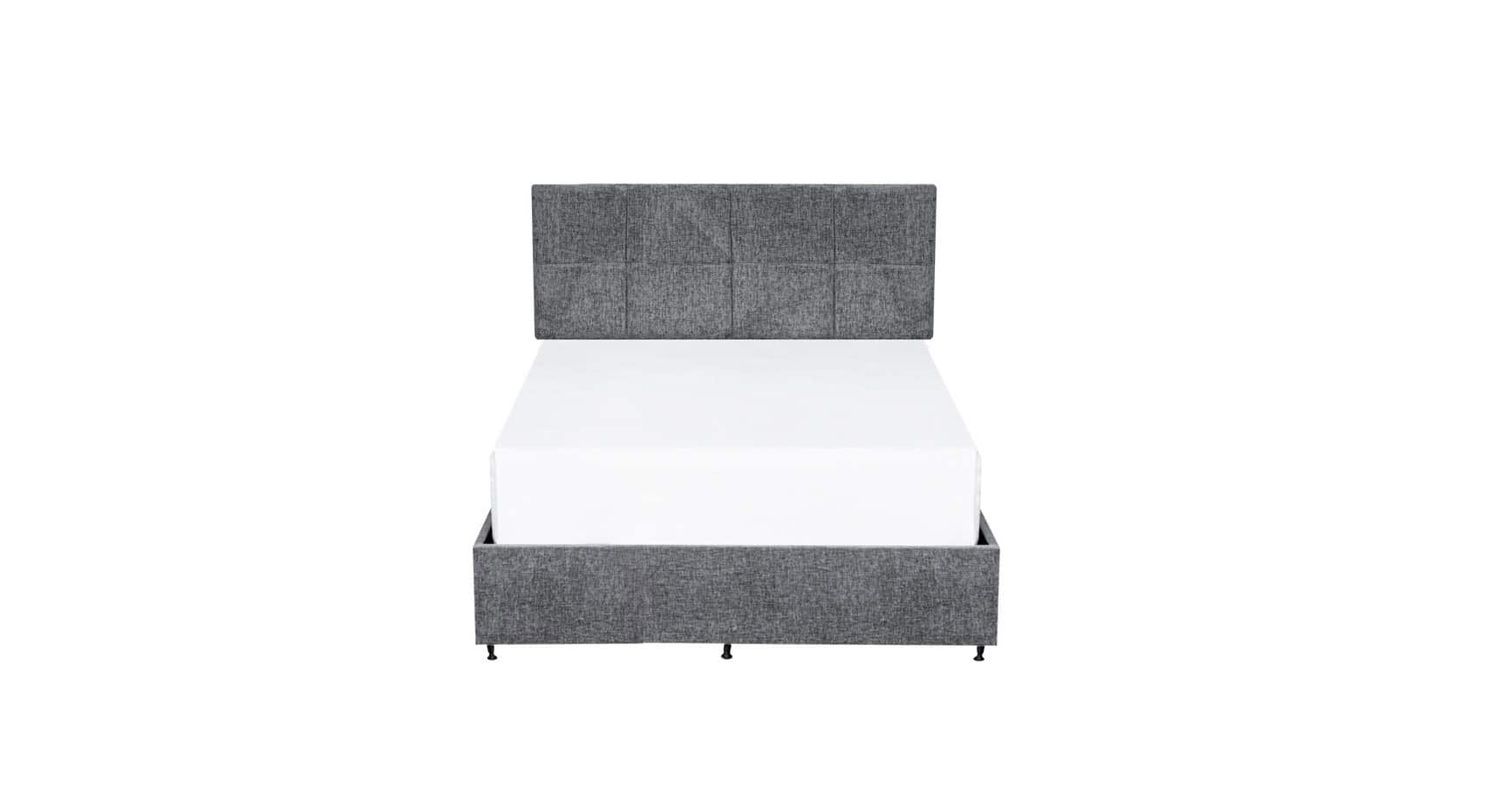 Honey B Prime 4ft Bedframe - Grey - Image 3