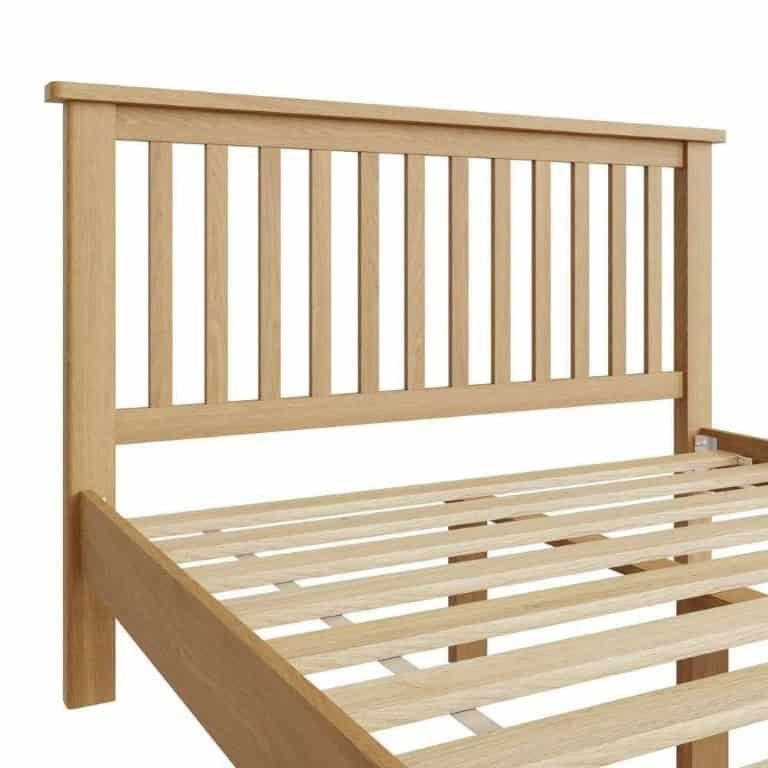 Everlee 5ft Bedframe - Rustic Oak - Image 5