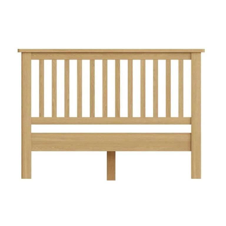 Everlee 4ft6 Bedframe - Rustic Oak - Image 7