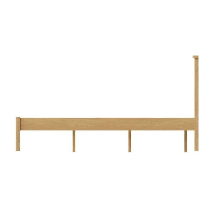 Everlee 4ft6 Bedframe - Rustic Oak - Image 8