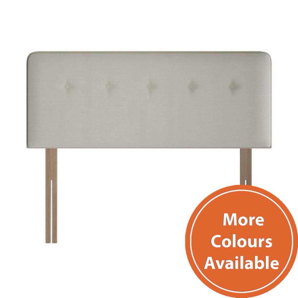 Relyon 4ft6 Buttons Strutted Headboard - Image 3