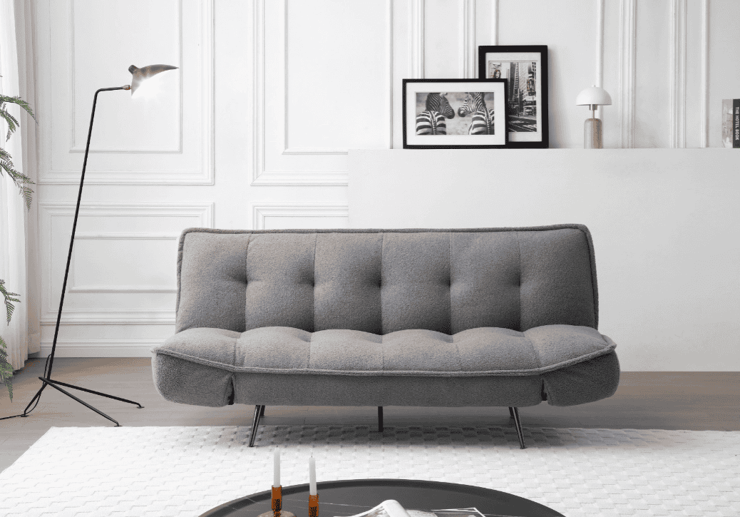 Limelight Remi Sofa Bed - Grey - Image 3