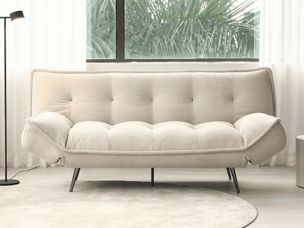 Limelight Remi Sofa Bed - Natural Cord - Image 2