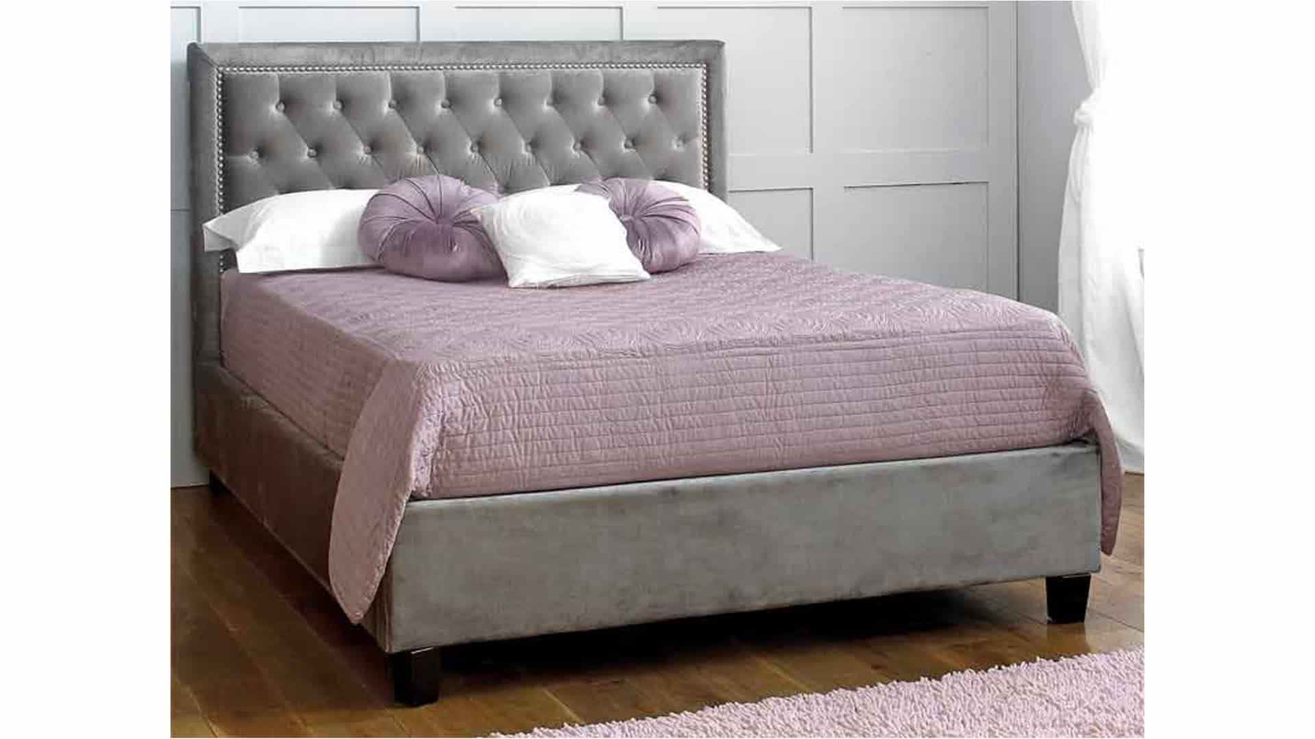 Limelight Rhea 5ft Bedframe - Silver - Image 2