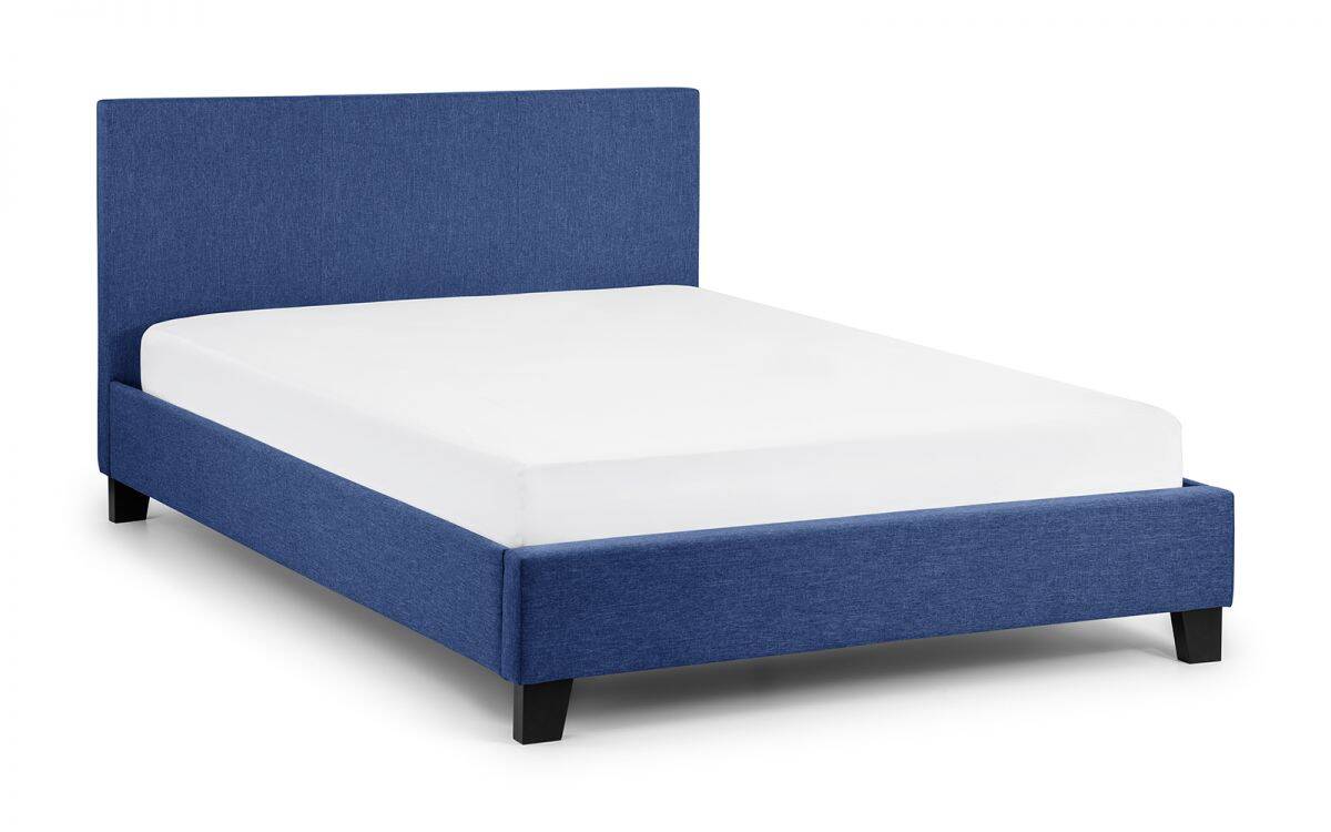Murano 5ft Bedframe - Blue Linen - Image 4