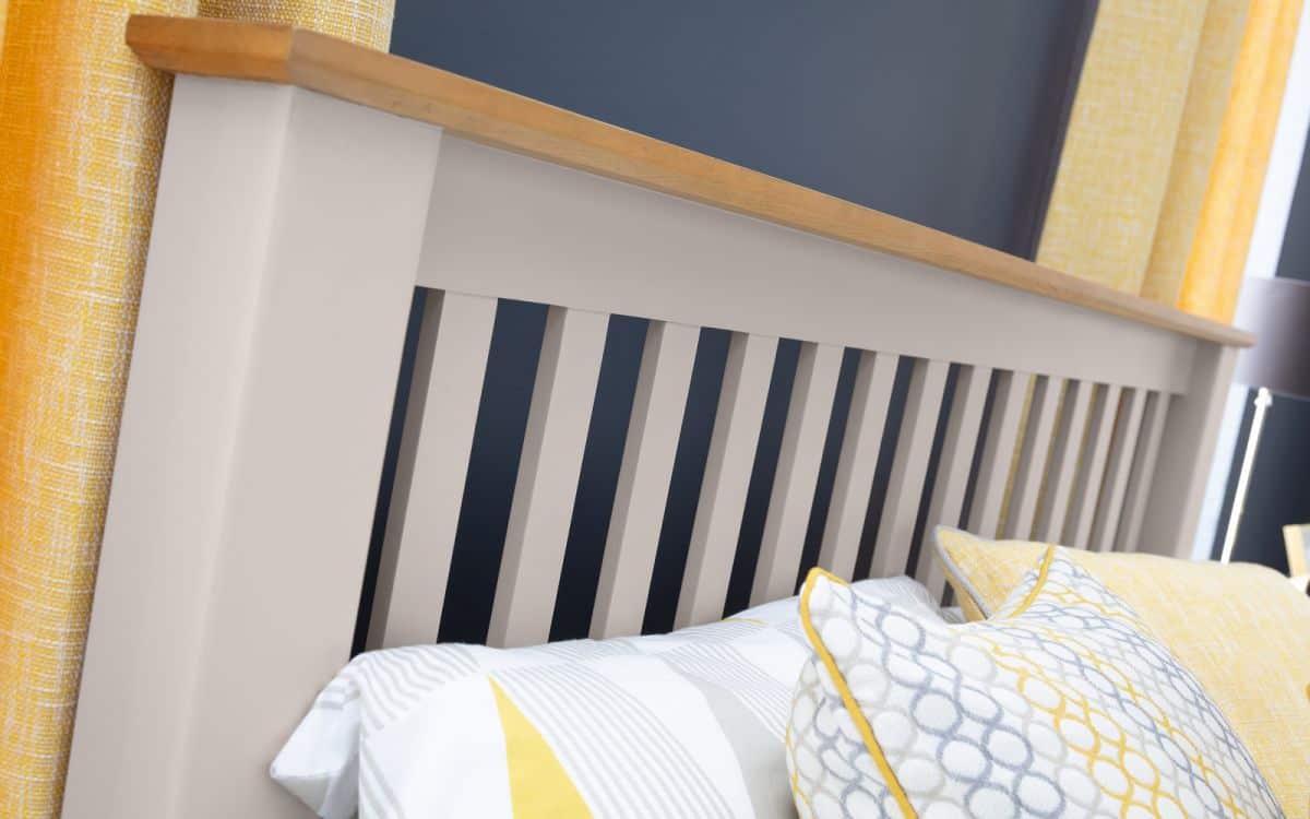 Hayley 4ft6 High End Bedframe - Elephant Grey - Image 6