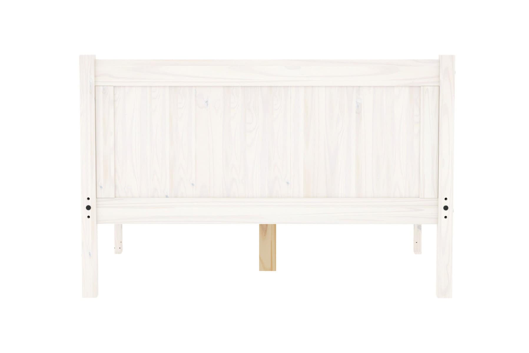 4ft6 Rio Bedframe - White Wash - Image 7