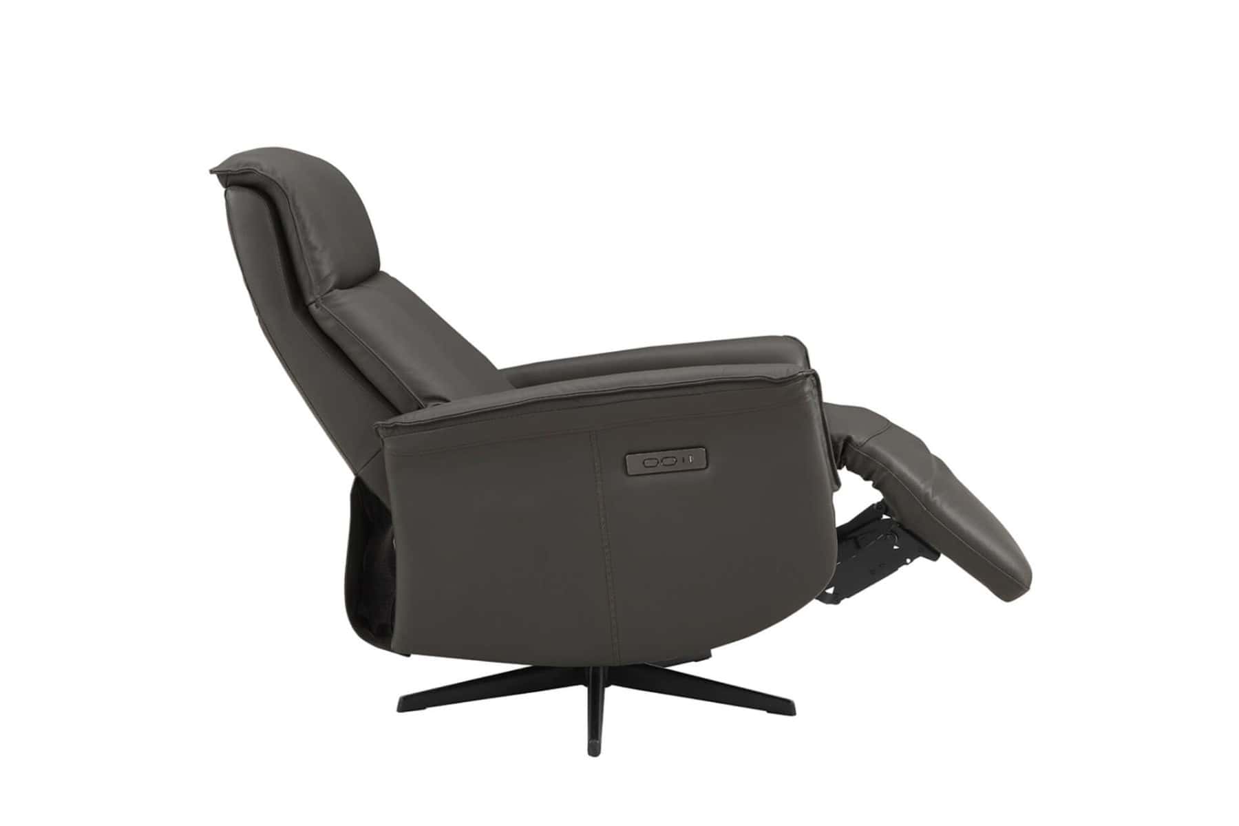 Riya Electric Recliner Accent Chair - Ash - Image 2